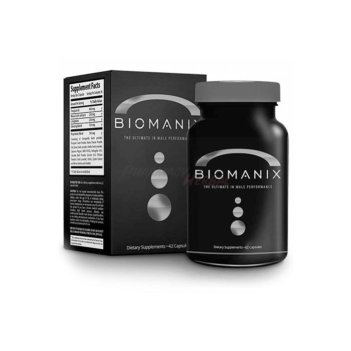 Biomanix ◦ capsules to enhance potency ◦ in Dubossary