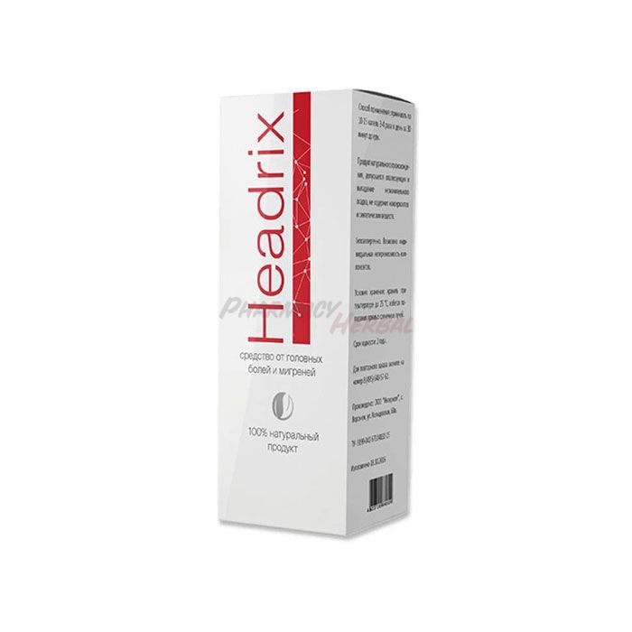 Headrix ◦ remedy for headaches and migraines ◦ in Tiraspol