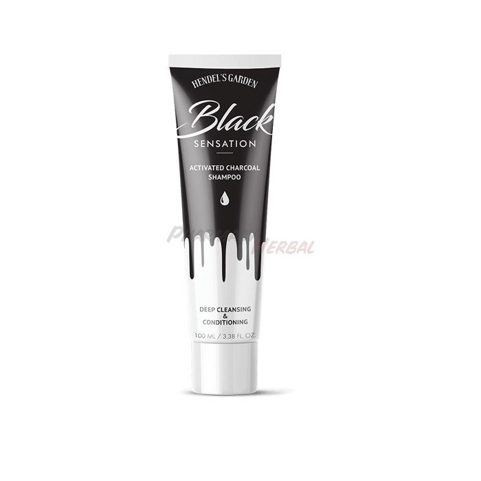 Black Sensation ◦ detox shampoo with natural ingredients ◦ to Dnipro